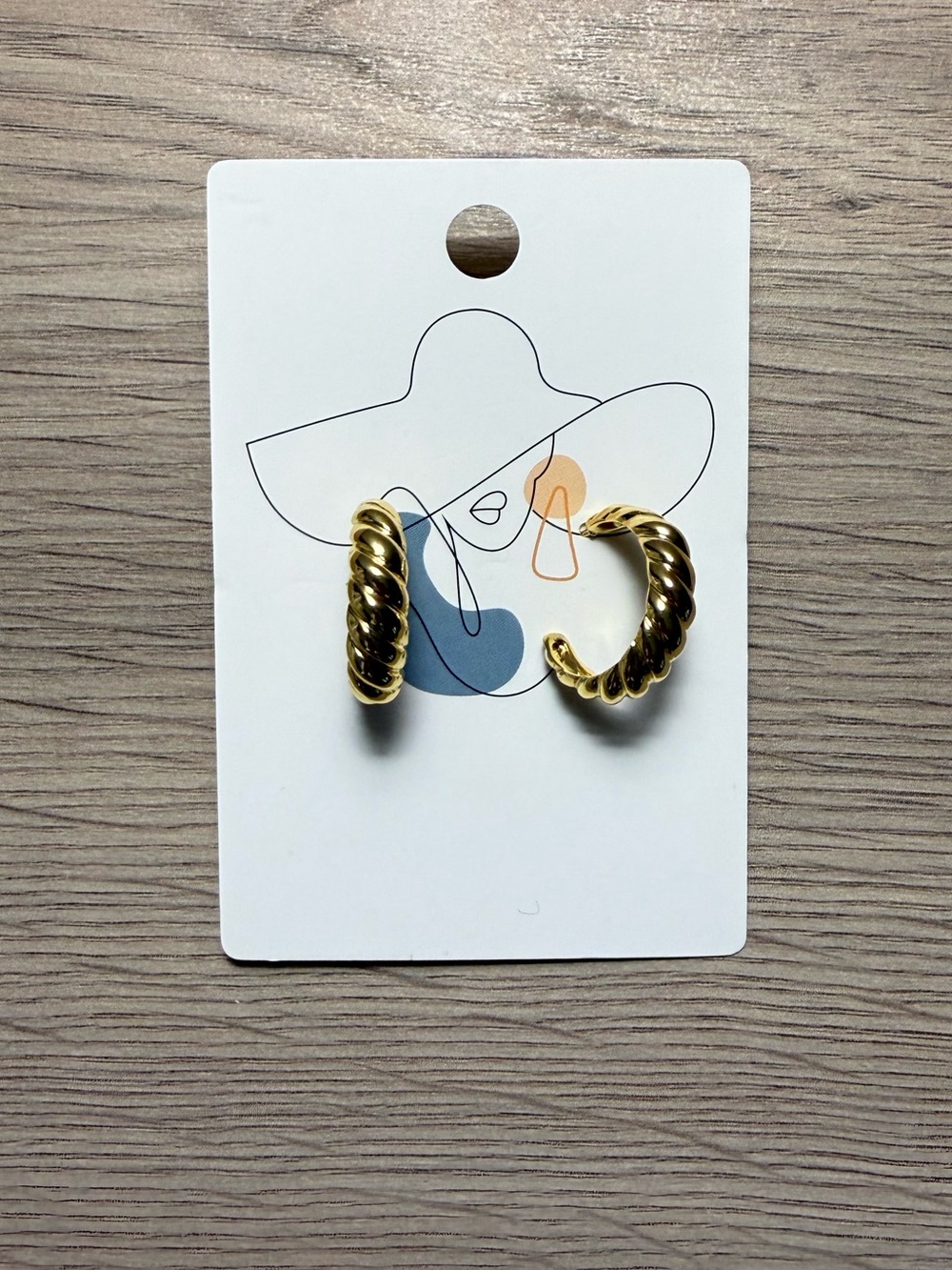 2/$10 | 3/4 Hoop Gold Plated Earrings